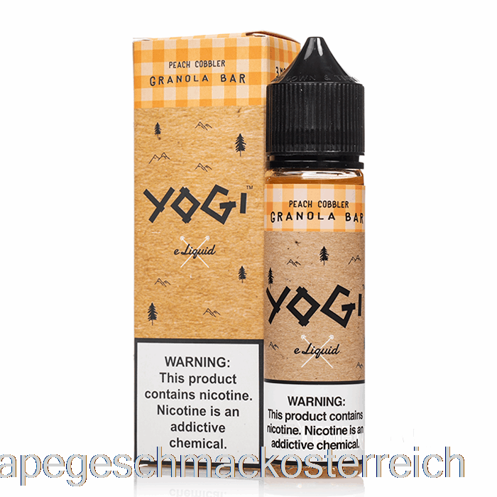 Peach Cobbler Müsliriegel – Yogi E-Liquid – 60 Ml, 6 Mg Vape-Geschmack